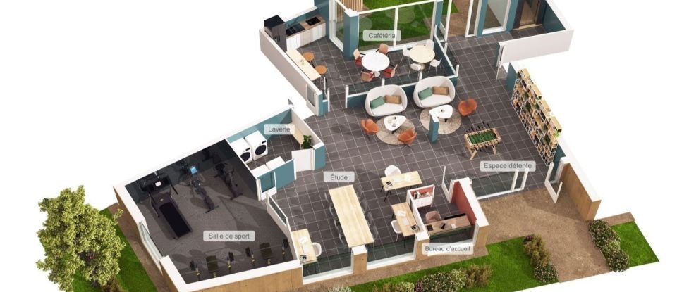 Appartement 2 pièces de 39 m² à Thionville (57100)