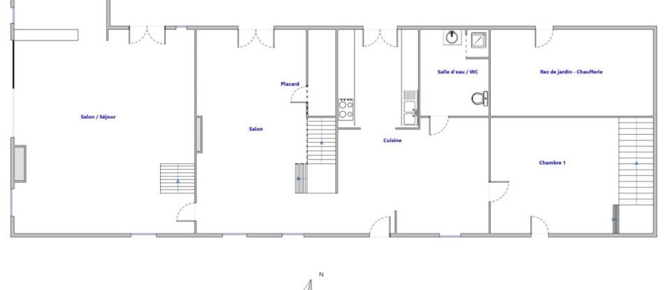 Longère 4 pièces de 100 m² à Gy-en-Sologne (41230)