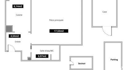 Appartement 2 pièces de 32 m² à Courtry (77181)