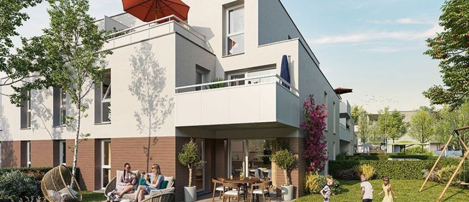 Appartement 3 pièces de 60 m² à Rixheim (68170)