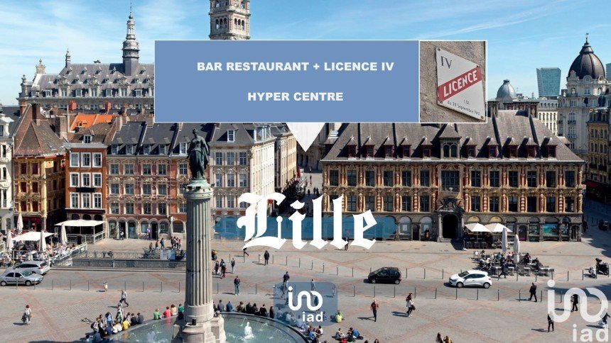 Bar-brasserie de 150 m² à Lille (59800)