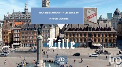 Brasserie-type bar of 150 m² in Lille (59800)