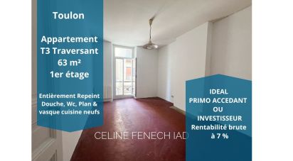 Appartement 3 pièces de 65 m² à Toulon (83200)