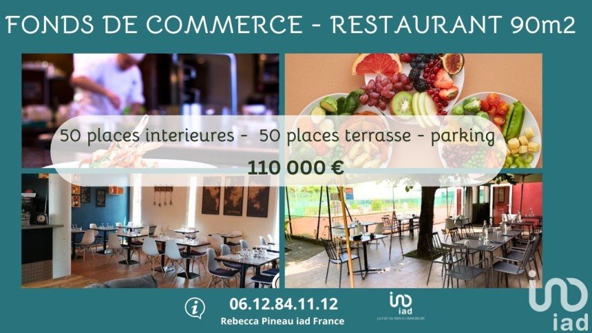 Restaurant of 90 m² in Toulouse (31100)