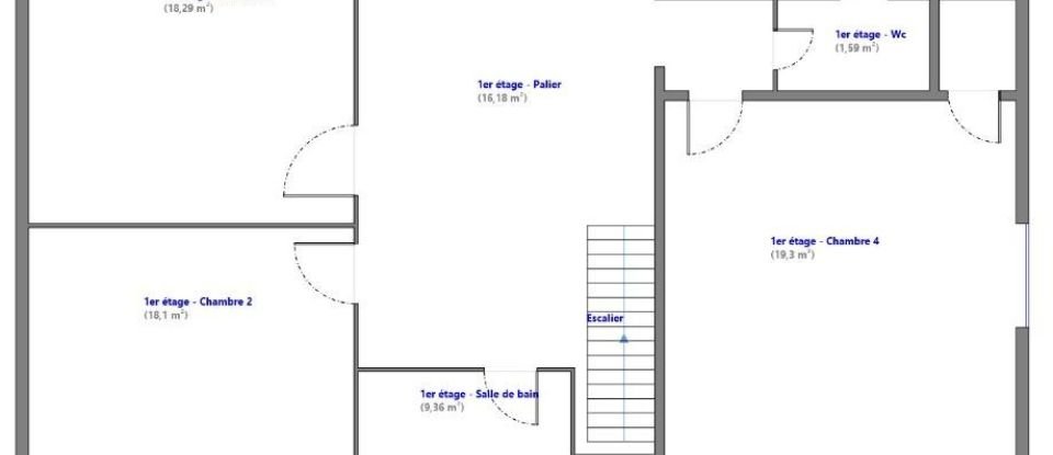 Maison 8 pièces de 183 m² à Lussac-les-Châteaux (86320)