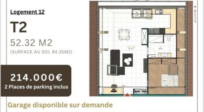 Appartement 3 pièces de 52 m² à Les Fins (25500)
