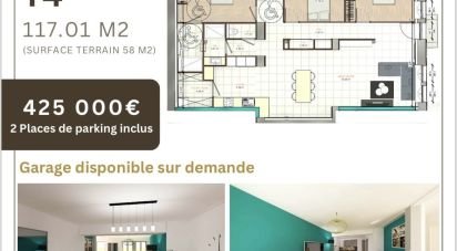 Apartment 5 rooms of 117 m² in Les Fins (25500)
