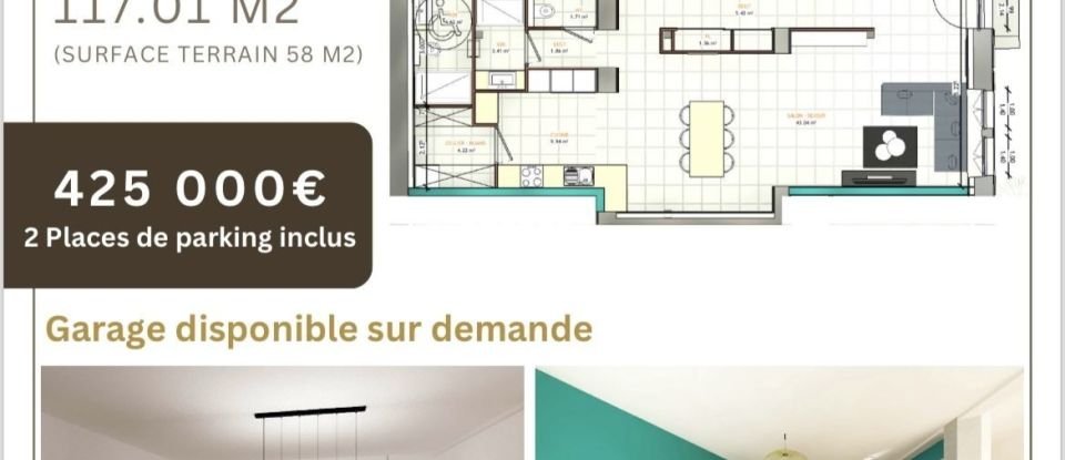 Appartement 5 pièces de 117 m² à Les Fins (25500)