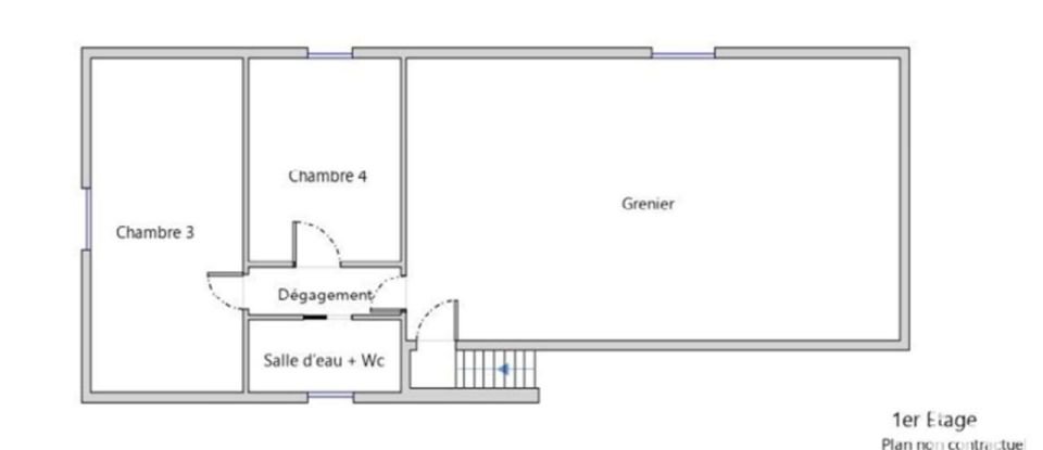 House 5 rooms of 115 m² in Vieille-Église-en-Yvelines (78125)