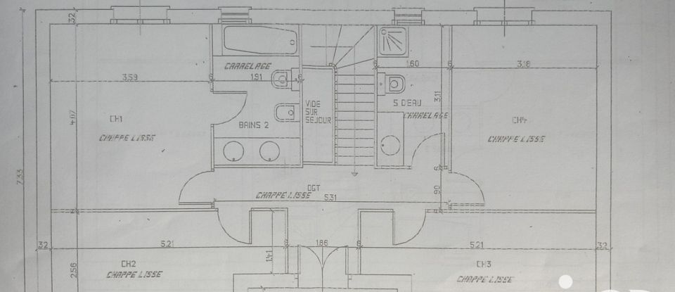 Maison traditionnelle 8 pièces de 180 m² à Bordeaux (33200)