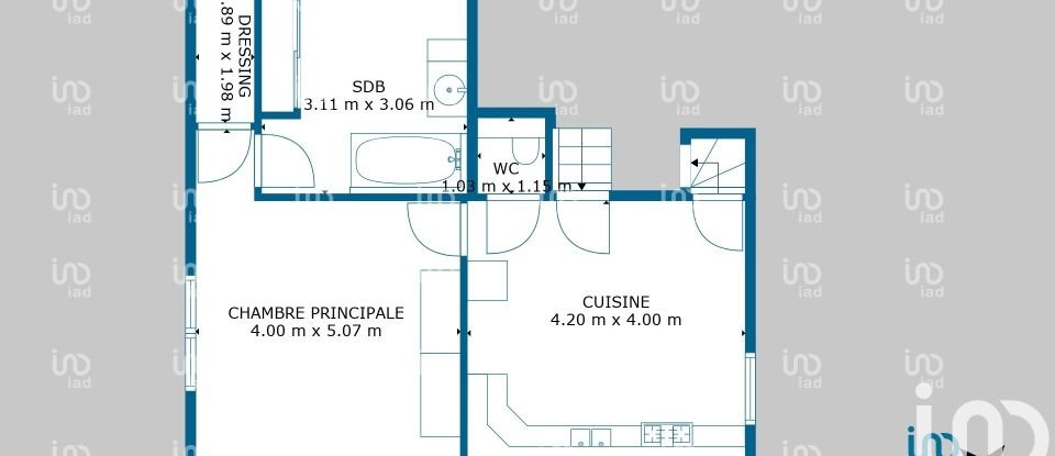 Maison 5 pièces de 104 m² à Lagny-sur-Marne (77400)