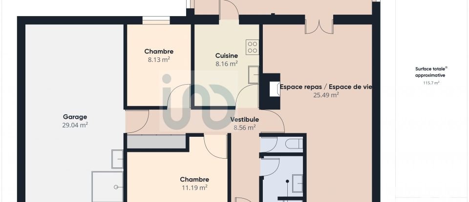 Traditional house 5 rooms of 84 m² in La Flotte (17630)