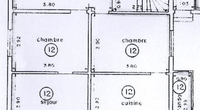 Appartement 4 pièces de 60 m² à Aubergenville (78410)