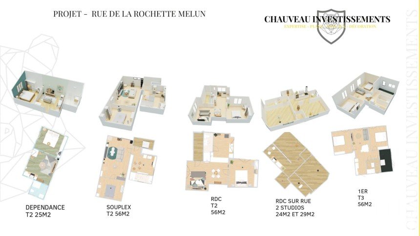 Vente Immeuble 246m² 10 Pièces à Melun (77000) - Iad France