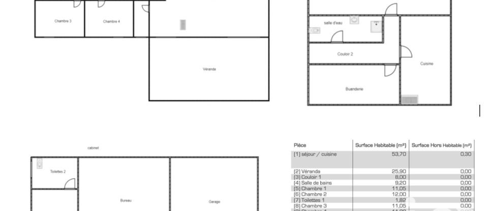 Maison traditionnelle 8 pièces de 200 m² à Pechbonnieu (31140)