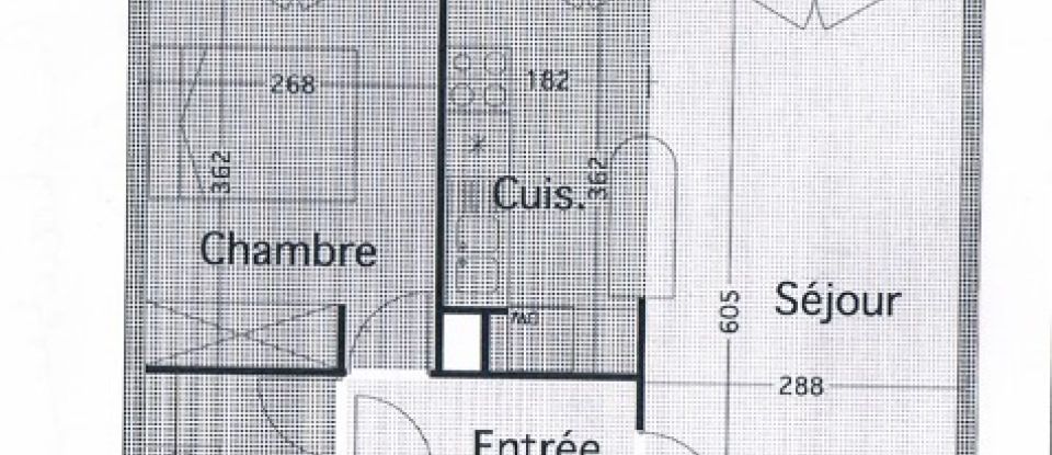 Apartment 2 rooms of 43 m² in Castillon-la-Bataille (33350)