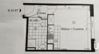 Appartement 1 pièce de 27 m² à Lieusaint (77127)