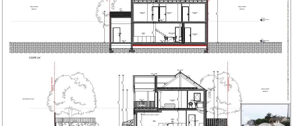 Architect house 6 rooms of 129 m² in Saint-Lunaire (35800)