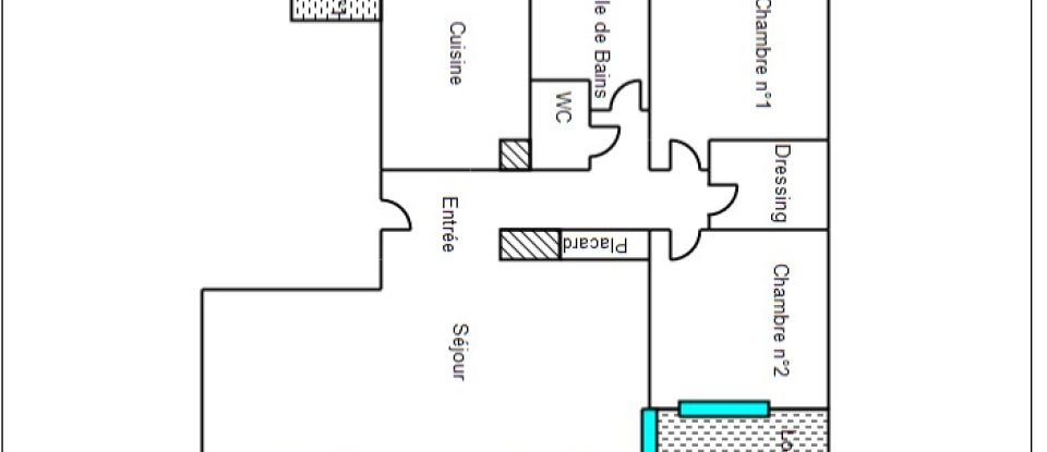 Appartement 3 pièces de 67 m² à Cassis (13260)