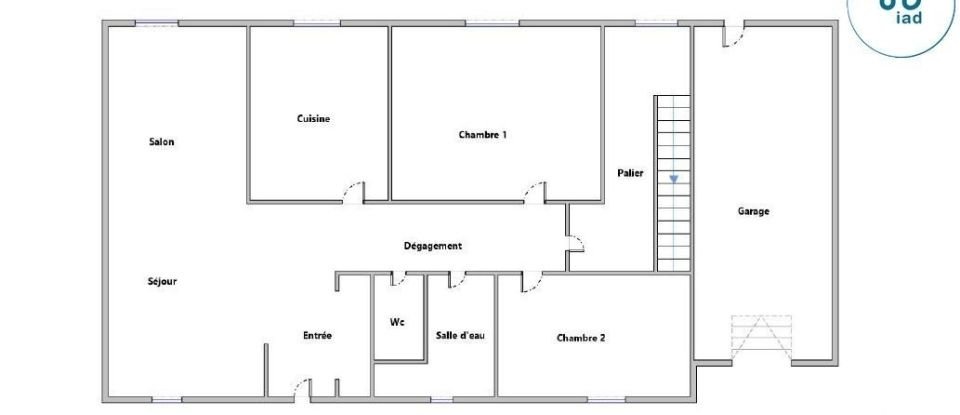House 6 rooms of 110 m² in Saint-Denis-en-Val (45560)