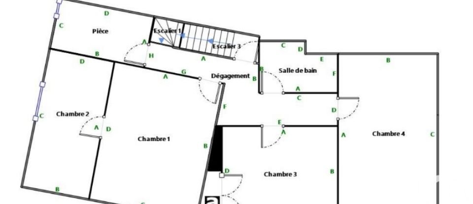 Town house 6 rooms of 145 m² in Mauges-sur-Loire (49410)