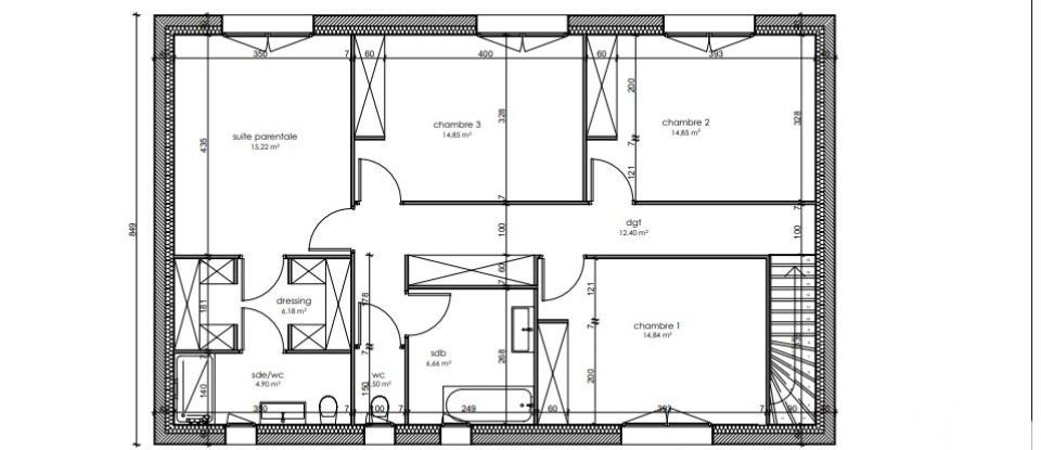 House 5 rooms of 174 m² in Saint-Ouen-d'Aunis (17230)