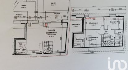 Town house 4 rooms of 95 m² in Saint-Alban-du-Rhône (38370)