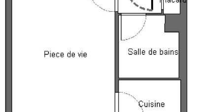 Studio 1 room of 25 m² in Issy-les-Moulineaux (92130)