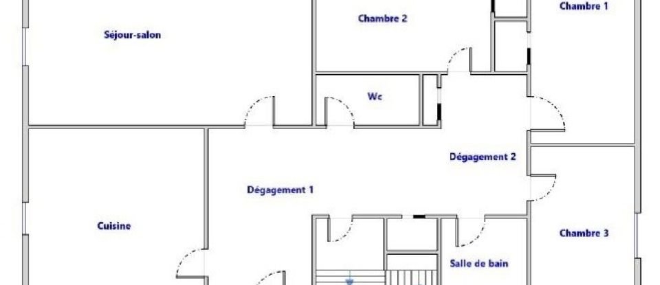 Maison traditionnelle 4 pièces de 92 m² à Millau (12100)