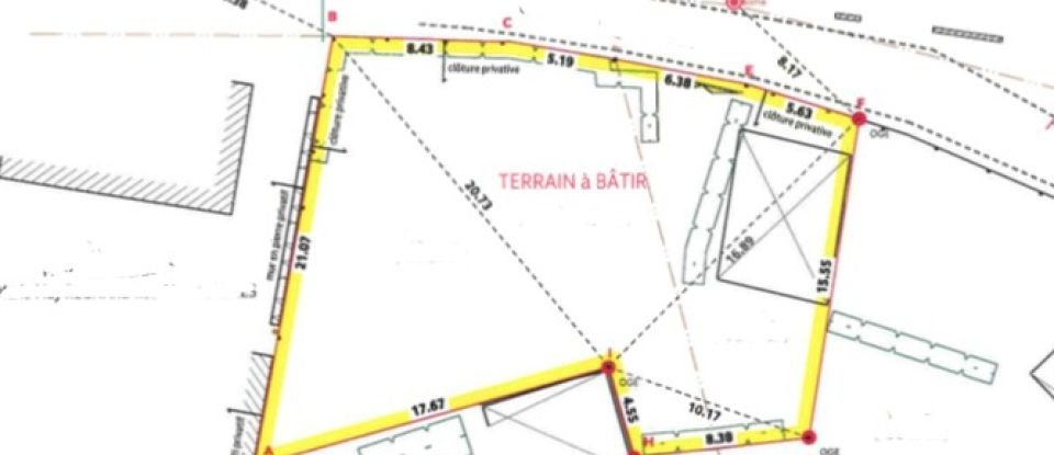 Terrain de 465 m² à Crach (56950)