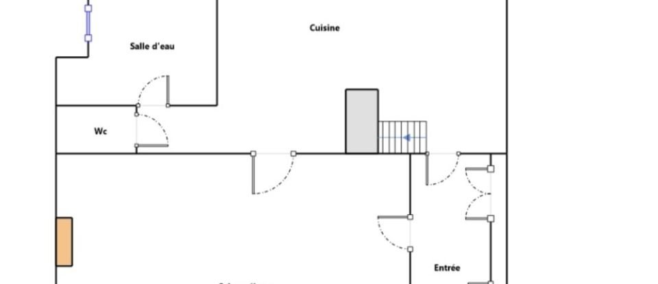 Maison de ville 6 pièces de 131 m² à Trélazé (49800)