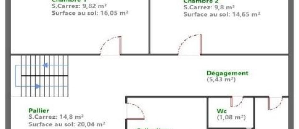 Maison 6 pièces de 130 m² à Mortcerf (77163)