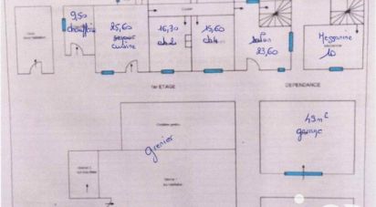 Longère 6 pièces de 130 m² à Reignac-sur-Indre (37310)