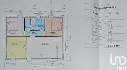 Terrain de 743 m² à Marzan (56130)