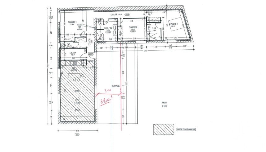 Maison traditionnelle 4 pièces de 103 m² à La Rochelle (17000)