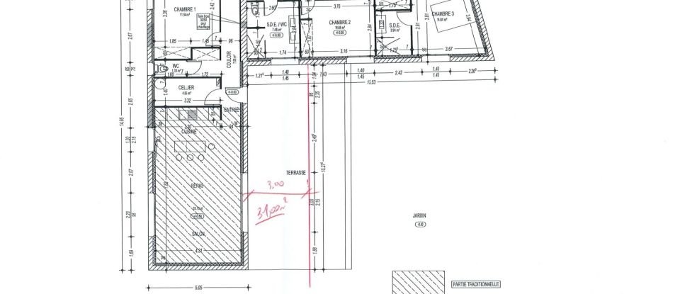 Maison traditionnelle 4 pièces de 103 m² à La Rochelle (17000)