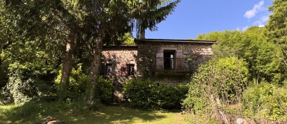 Traditional house 6 rooms of 100 m² in La Souche (07380)