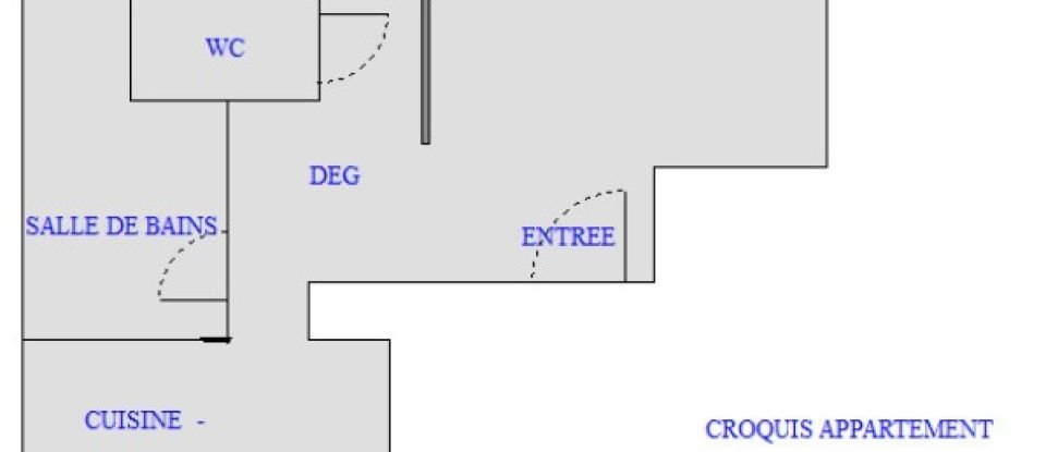 Appartement 2 pièces de 41 m² à Conflans-Sainte-Honorine (78700)