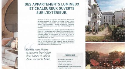 Apartment 4 rooms of 79 m² in Villeneuve-la-Garenne (92390)