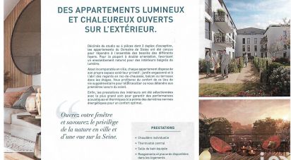 Appartement 2 pièces de 52 m² à Villeneuve-la-Garenne (92390)