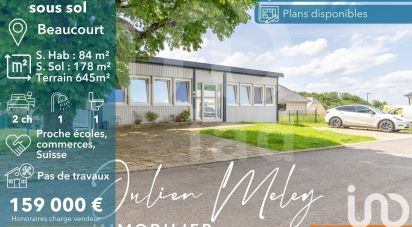 Maison 3 pièces de 84 m² à Beaucourt (90500)