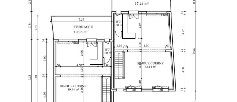 Village house 3 rooms of 100 m² in Bisten-en-Lorraine (57220)