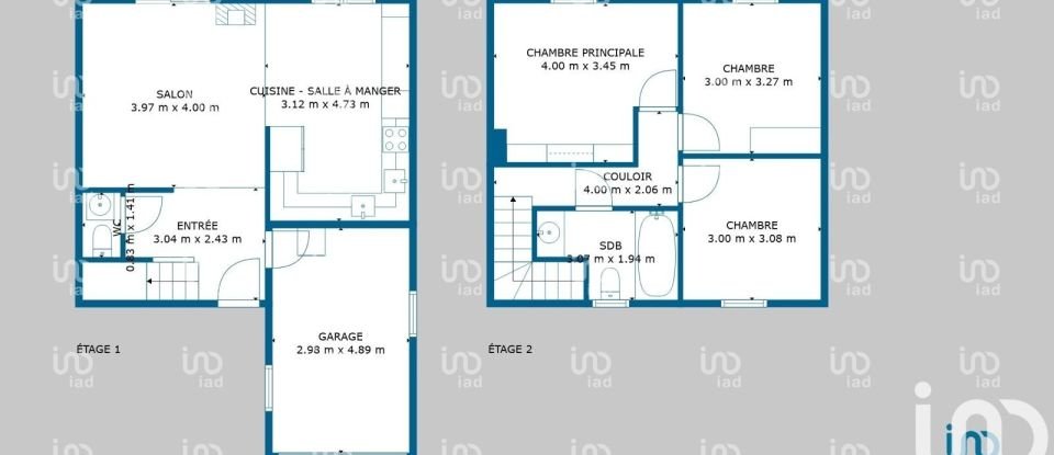 Maison 4 pièces de 90 m² à Meaux (77100)