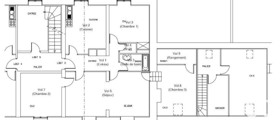 Appartement 5 pièces de 97 m² à Argent-sur-Sauldre (18410)