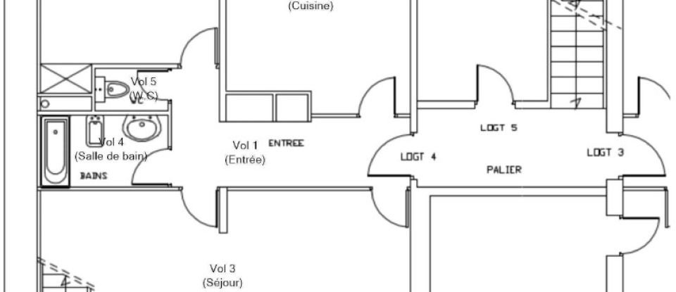 Appartement 5 pièces de 87 m² à Argent-sur-Sauldre (18410)