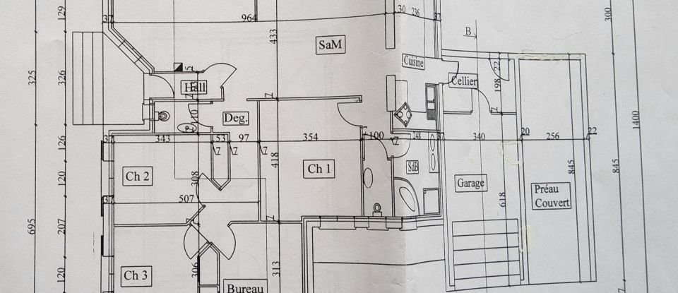 Maison traditionnelle 7 pièces de 126 m² à La Chaize-le-Vicomte (85310)