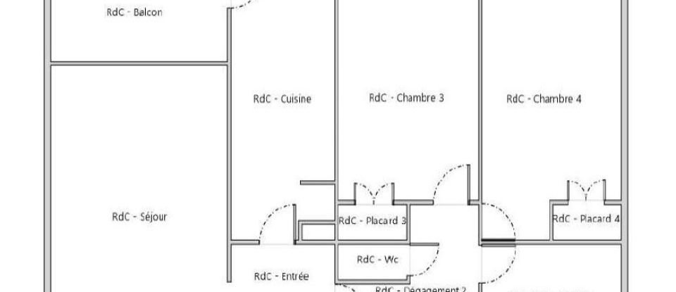 Appartement 5 pièces de 134 m² à Marseille (13008)