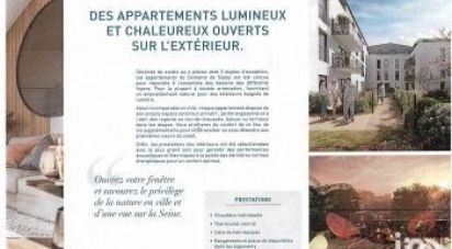 Appartement 3 pièces de 63 m² à Villeneuve-la-Garenne (92390)