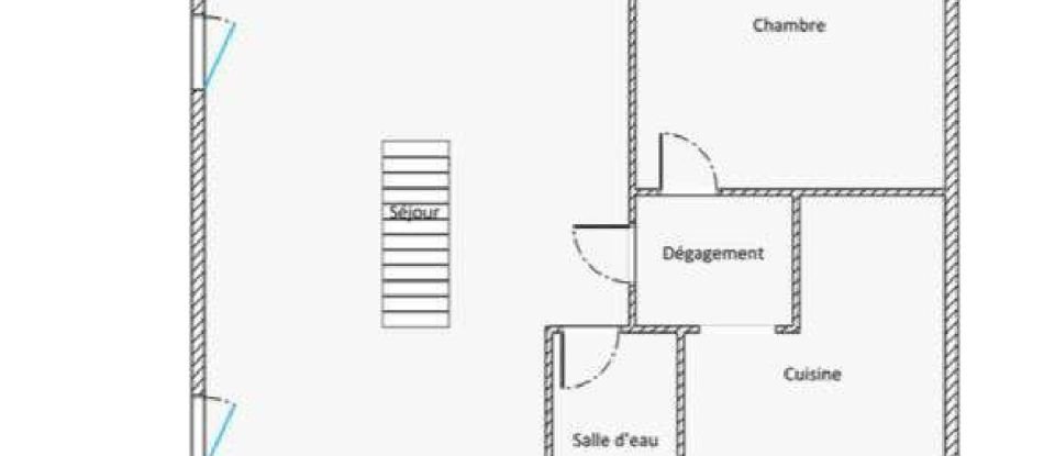 Apartment 2 rooms of 40 m² in Nogent-sur-Seine (10400)