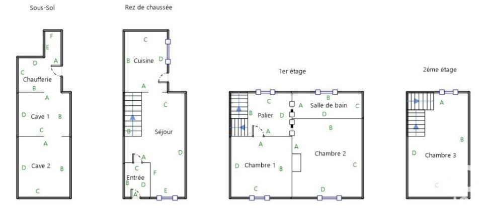 Maison 4 pièces de 79 m² à Châlons-en-Champagne (51000)